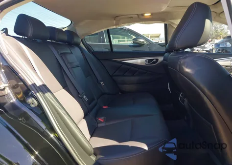 2023 Infiniti Q50 Luxe из США, поврежденный, VIN JN1EV7BPXPM511277